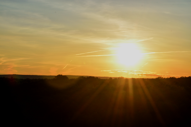 Illustration for article titled dam sunset